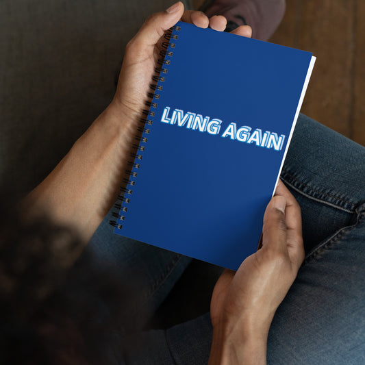 Spiral notebook Living Again