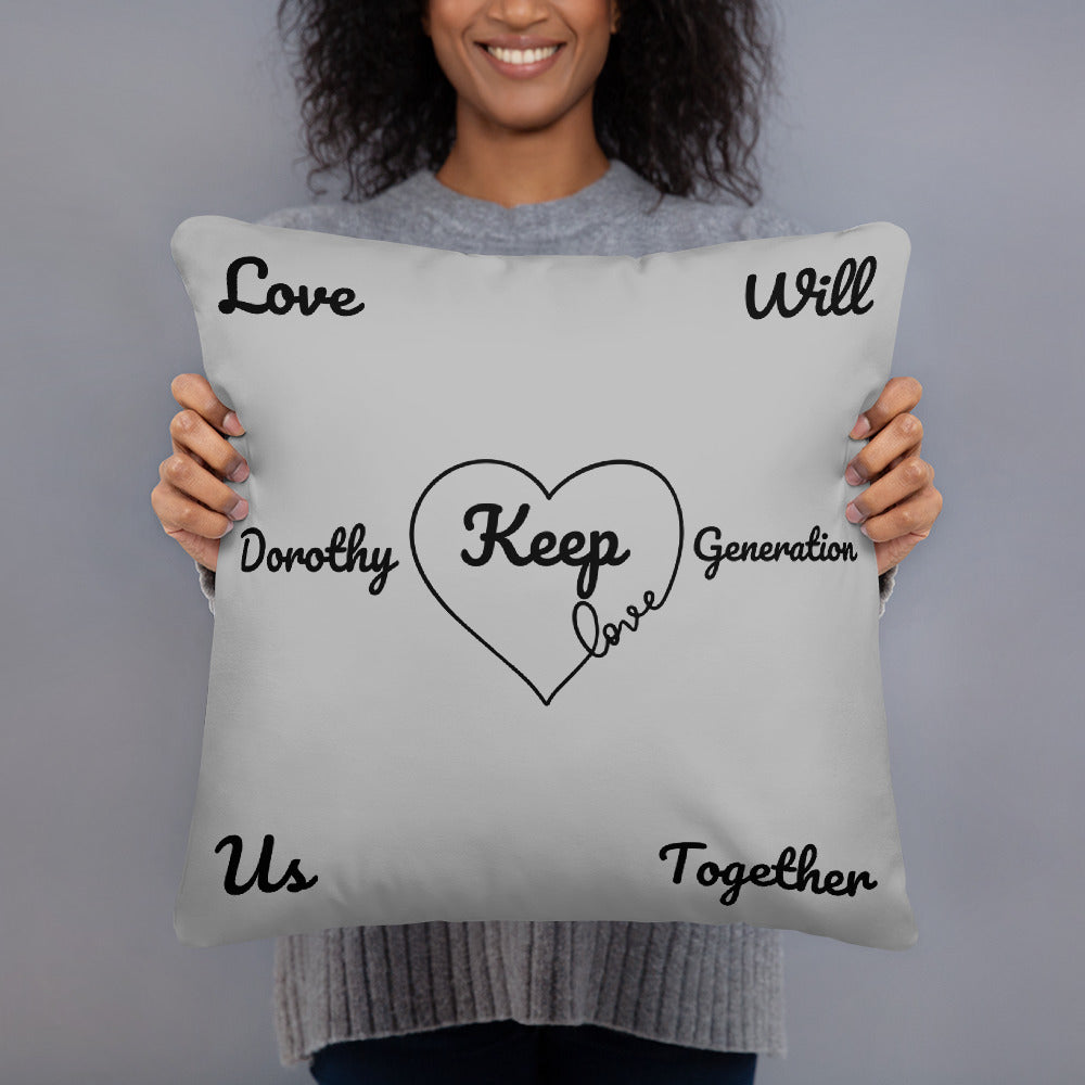 Family Reunion 2019 Dorothy's Generations Pillow